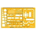 thumbnail image 1 of Plantillas de Dibujo Liquidraw Plateado a Escala 1:50 para Arquitectos y Diseño de Muebles de Interi, 1 of 3