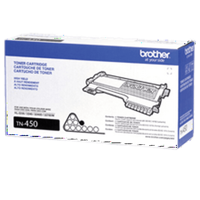 -Tout Neuf Original Brother TN450 Cartouche de Toner Laser Rendement Élevé pour Brother intelliFAX-2940