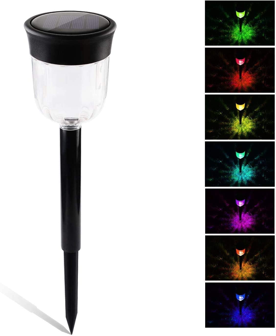 Solar Color Changing Light, Solar SevenColors Outdoor Garden Street