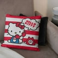 thumbnail image 3 of Hello Kitty Retro Chat Kids Printed Throw Pillow, 18 x 18 inches, 3 of 5