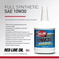 thumbnail image 3 of Red Line 11304 SAE 10W30 Fully Synthetic Motor Oil - 1 Quart, 3 of 8
