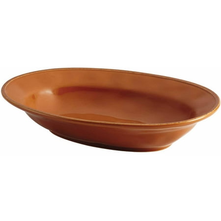 Oval Stoneware - rachael ray cucina 12-in. oval stoneware serving bowl