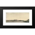 thumbnail image 2 of William Callow 18x10 Black Modern Framed Museum Art Print Titled - Mont-Valerien from Bois De Boulogne (1834), 2 of 5