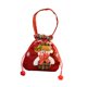 thumbnail image 2 of Bolsa de regalo de Navidad, bolsa de regalo con cordón, portátil, reutilizable, bonita, para fiestas de Navidad, bolso de mano, decoración navideña Muñeco de nieve, 2 of 8