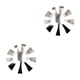thumbnail image 4 of Soidarity Pro 9 tamaños Easy French Cut V Line Consejos en forma de almendra Manicure Edge Trimmer Acrílico Rosa Blanco French Nails Plata S 2piezas Soidarity CBP157943, 4 of 6