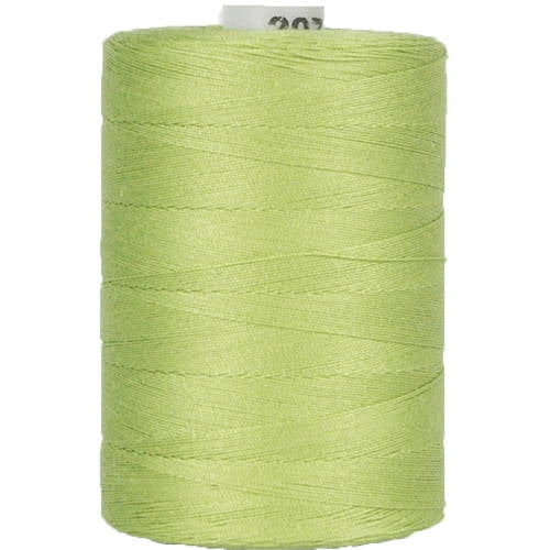Threadart Cotton Sewing Thread 1000m Spools 50/3 Lime Green 50