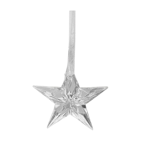 Christmas Snowflake Christmas Tree Ornaments,Acrylic Crystal Snowflake Ornaments Christmas Decor Party Supplies