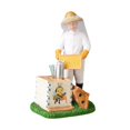 thumbnail image 4 of CoudarTitie Beekeeping Art Statue, Resin Figurine, Artwork, Ornament, Sculpture for Desktop, Inspecting Honeycomb, 4 of 9