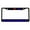 Black/Black/Lime Blue, variant on Cavalier King Charles Spaniel Style Dog Metal License Plate Frame Personalized/Car Accessories Car Tag Holder Cover (Chrome/Silver/Blue)