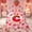 Pink C, variant on Feelyou Pink Red Strawberry C Letter Full Size Comforter Sets for Kids, Kawaii Cartoon Fruit Bedding Comforter Set, Pink Reversible, 3pcs, 1 Comforter and 2 Pillowcases