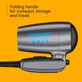 thumbnail image 5 of Conair Travel Hair Dryer with Dual Voltage, 1875W Compact Blow Dryer, Folding Handle, 5 of 11