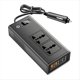 thumbnail image 1 of Inversor de Corriente para Coche de 200 W, de 12 V A 220 V, Cargador Rápido USB-C/USB QC 3.0 (36 W) de 20 W, con Doble Salida de CA y Cargador para Coche., 1 of 5