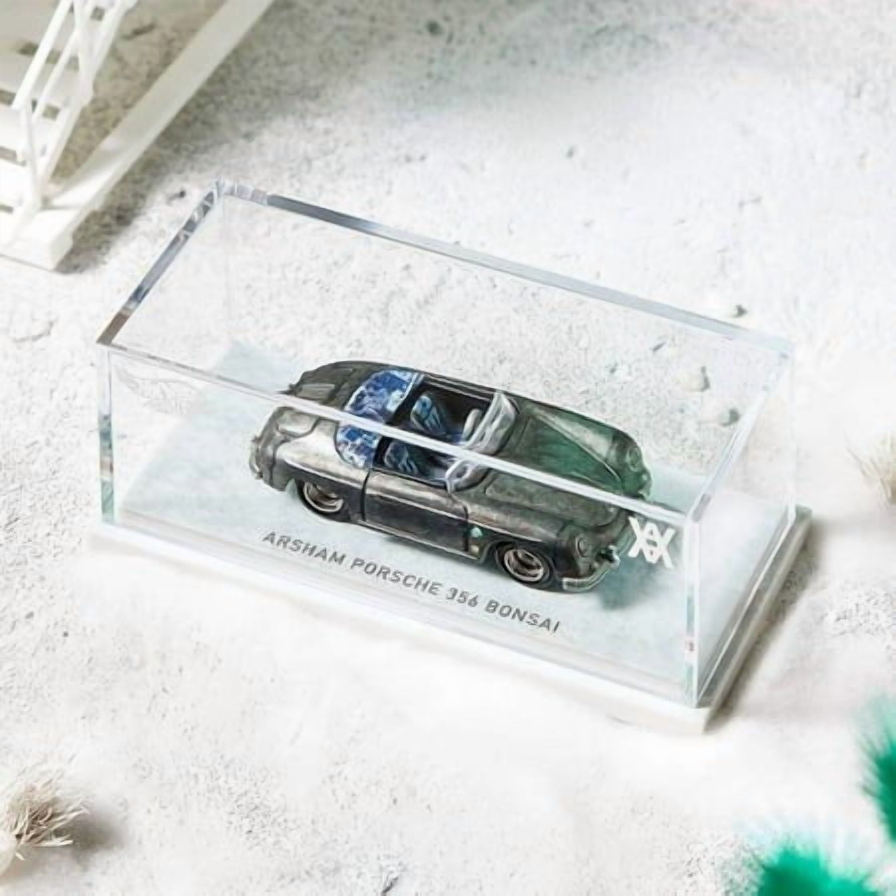 Hot Wheels X Daniel Arsham - Eroded Porsche Safari 911 - Mattel Creations - Neuf