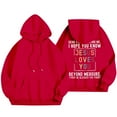 thumbnail image 5 of Women's Hoodies Sweatshirts Jesus Hoodies Oversized Graphic Hoodies for Women Pullover Sweatshirts Fall Jacket Women Preppy Clothes Teen Girl, 5 of 5