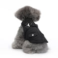thumbnail image 4 of Pet chest and back style dog clothing zipper jacket pet dog winter clothing, chest strap design pet dog coat outdoor small dog warm clothing small and medium-sized dog clothing, 4 of 6