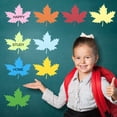 thumbnail image 4 of Unique Bargains Maple Leaf Cutouts Paper Leaves, Colorful Leaf Cutout for Classroom Decoration, 108 Pack, 4 of 8
