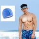 thumbnail image 4 of 2 gorros de natación ligeros y cómodos, antideslizantes, para mujeres, hombres y niños., 4 of 5