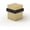 Satin Brass, variant on Mega Handles Square Door Stopper, 1.5 Inch, Floor-Mounted Wall Protector for Hardwood & Carpet Floors, Shock Absorbing Design, Quick Installation
