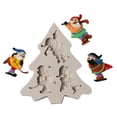 thumbnail image 1 of YHAIOGS Pound Cake Wax Melts Silicone Christmas Tree Santa Sled Stick Chocolate, 1 of 4