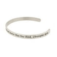 thumbnail image 3 of Women's Bangle Bracelets You Are Braver Than You Believe… Inspirational Daily Reminder Bracelets, Inspirational Gifts for Your Friend and Family, 3 of 4