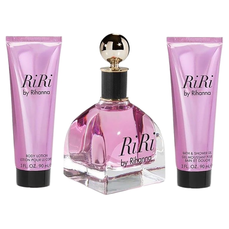 Celebrity-Loved Riri By Rihanna Perfume Gift Set, 3.4Oz Edp Spray