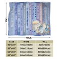 thumbnail image 3 of Wijzvio Mom To Be Gift For New Mom Throw Blanket Soft Fuzzy Fleece Blanket For Couch Bed Living Room Decoration 40"X30", 3 of 9