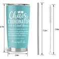 thumbnail image 2 of School Nurse Gifts, Nursing School Student Nurses Week Gifts, 20oz Stainless Steel Tumbler with Lid Straw, 2 of 6