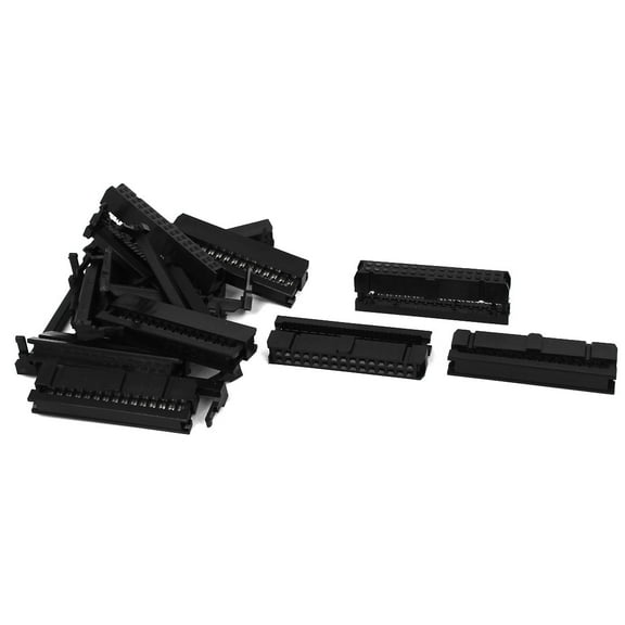 Unique Bargains 10Pcs FC-30P 30Pin 2.54mm Pitch ISP JTAG Socket Connector for Flat Ribbon Cable