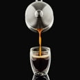 thumbnail image 4 of OVENTE French Press Coffee Maker 12 Ounce, 4 Level Stainless Steel Filter System & Heat Resistant Borosilicate Glass, Scoop included, Silver FSL12S, 4 of 10