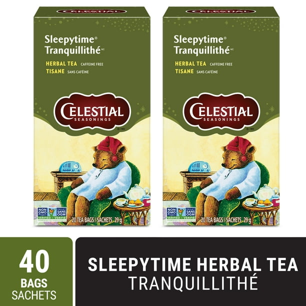 Tisane Celestial Seasonings Sleepytime®, sans caféine 40 Count, Herbal