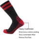 thumbnail image 3 of Calcetines de lana Cerebro Cerebro Merino para hombre, senderismo a media pantorrilla, 3 of 8