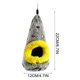 thumbnail image 5 of Huevo de nido para aves con material de algodón grueso para pájaros pequeños, diseño colgante para loros, pinzones, canarios, calidez invernal y refugio acogedor, 5 of 8