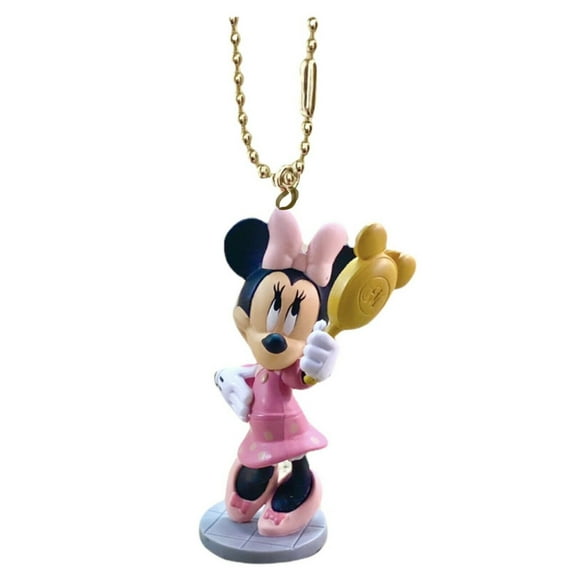 Minnie Mouse Vanity Botique Keychain Dangler Ornament Figure Charm Pvc Gift New