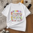thumbnail image 4 of Xuewenshw Children's Casual Letter Pattern Print Multicolor Round Neck Short Sleeves Rjd2 Shirt, 4 of 4