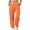 Orange B2, variant on Posijego Womens V Waist Sweatpants Athletic Baggy Joggers Solid Color Lightweight Lounge Pants with Pockets