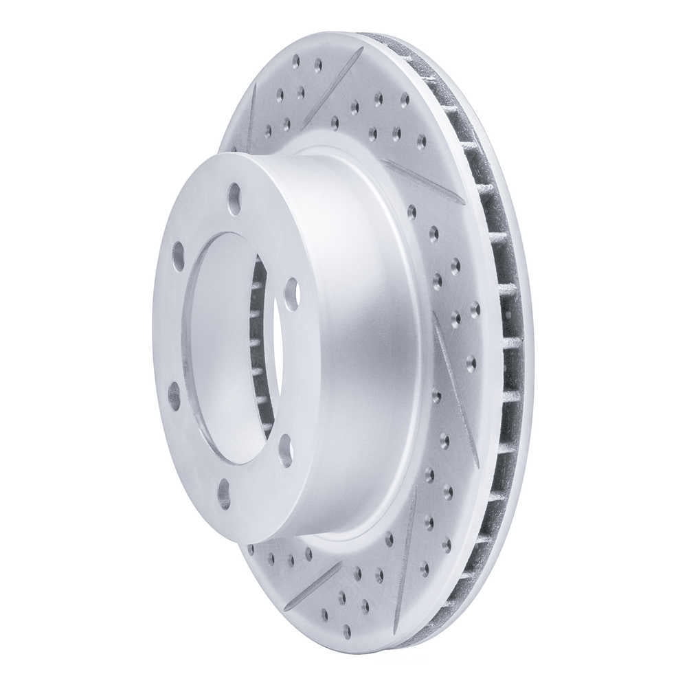 Dynamic Friction Company 830-76121L DFC Geoperformance Rotor - Drilled and Slotted