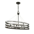thumbnail image 4 of Madera 8-Light Linear Chandelier in English Bronze, 4 of 5
