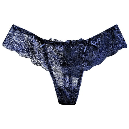 

VerPetridure Women s Bikini Brief Underwear Thongs for Women Panties Women Sexy Lace Underwear Lingerie Thongs Panties Ladies Hollow Out Underwear
