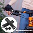 thumbnail image 4 of 1 par de empuñaduras antideslizantes para manillar de bicicleta GUB (negro) Likrtyny paseo en bicicleta, 4 of 5