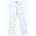 thumbnail image 2 of Paige Men's JRG Straight Leg Relaxed Fit Strecth Premium Denim Jeans in White (30), 2 of 8