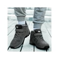 thumbnail image 6 of Gomelly Womens Mens Warm Casual Shoes Non-Slip Sneakers Plush Lined Walking Shoe Comfortable Winter Boot Outdoor Climbing Snow Boots Men's Gray 10, 6 of 9