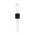 thumbnail image 4 of Tory Burch T Monogram TBS0117 White Silicone 41MM Apple Womens Watch Band, 4 of 7