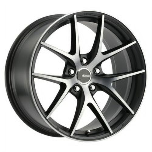 18x9 Advanti Racing 95MB VigorosoBlack Machined Wheel 5x120 (45mm)