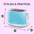 thumbnail image 3 of Sencor STS-32BL 2-Slice Toaster (Pasel Blue), 3 of 3