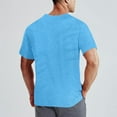 thumbnail image 4 of Njagoc3 Mens Short - Sleeve 3D Graphic Tee, Crew Neck, Polyester Blend, Summer Festival & Casual Top, 4 of 6