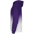 thumbnail image 2 of Badger Sport 2404 Hex 2.0 Youth Hoodie - Purple Hex, 2 of 3