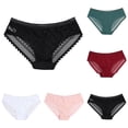 thumbnail image 5 of WILLBEST Pantaletas De Algodón Para Mujer Mujeres De Moda Sexy De Cintura Baja Ropa Interior Para Las Mujeres De Encaje No Show Bikini Soft Breathe Bragas Sin Costuras, 5 of 5