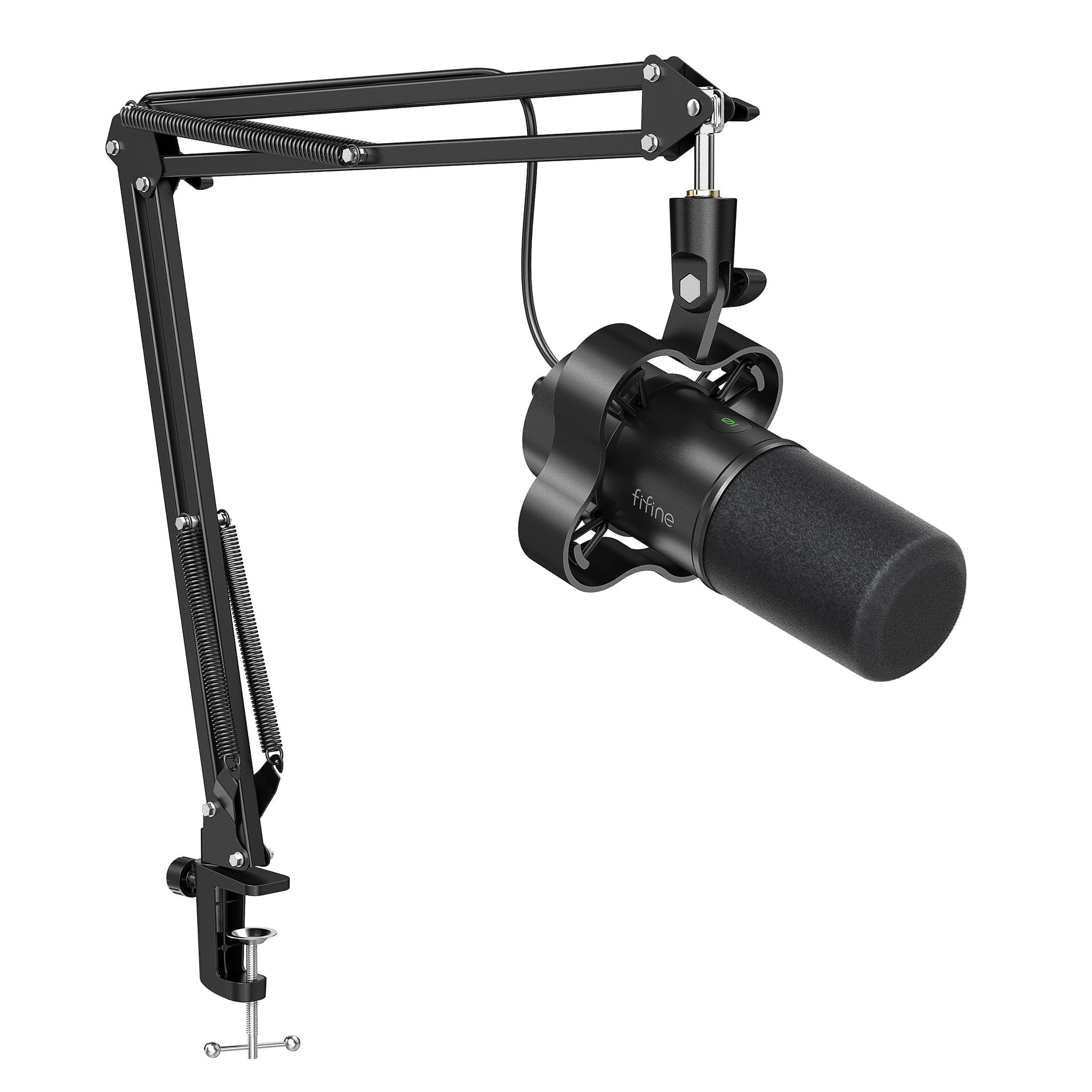FIFINE, USB XLR Microphone, Clear Audio, Headphone Jack - Walmart.com