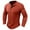 Red Tops, variant on Dagegui Men's Henley Shirts Cotton Crew Neck Buttons Long Sleeve Tops Slim Fit Athletic Pullover Gym Workout Muscle Tee Red S
