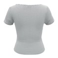 thumbnail image 3 of GEORGE G BLUSA COJAL MC ESCAROLA RUEDO Y MANGA, 3 of 4